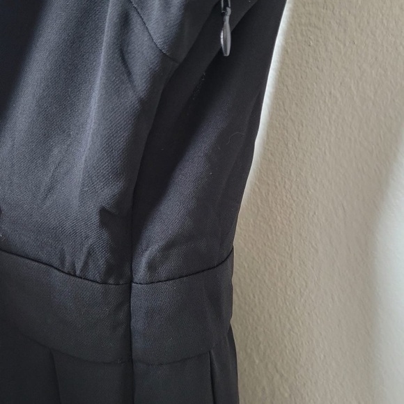 Zara Women’s  Dress Black Sleeveless Pleated Mini School Girl Box Sz XS - Picture 5 of 9